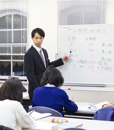 学力向上へ向けた専用のプログラムで目標達成の実現へ"